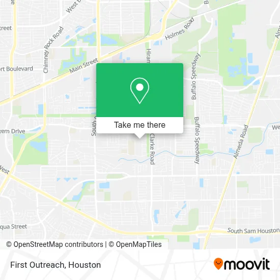 First Outreach map