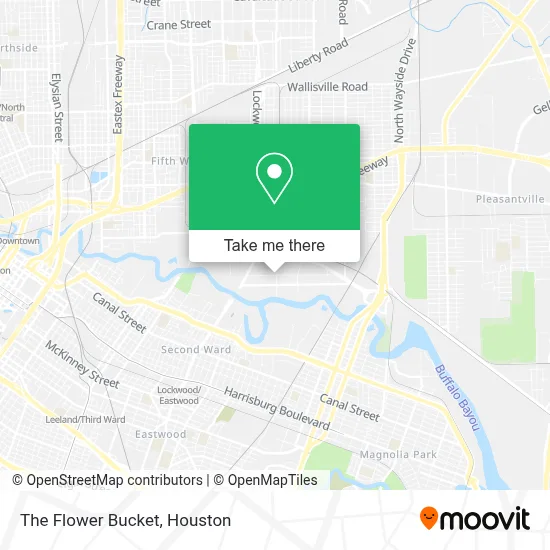 The Flower Bucket map