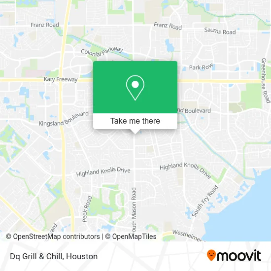 Dq Grill & Chill map