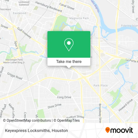 Keyexpress Locksmiths map