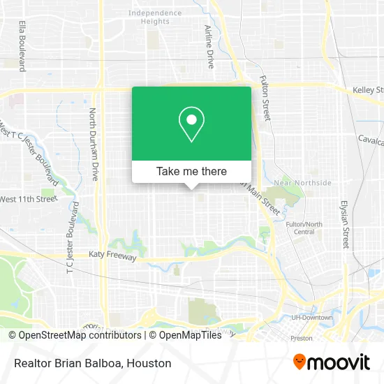 Realtor Brian Balboa map
