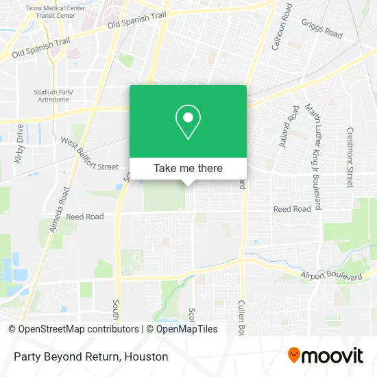 Party Beyond Return map