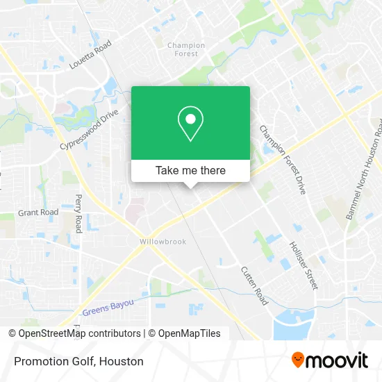 Promotion Golf map
