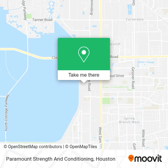 Paramount Strength And Conditioning map
