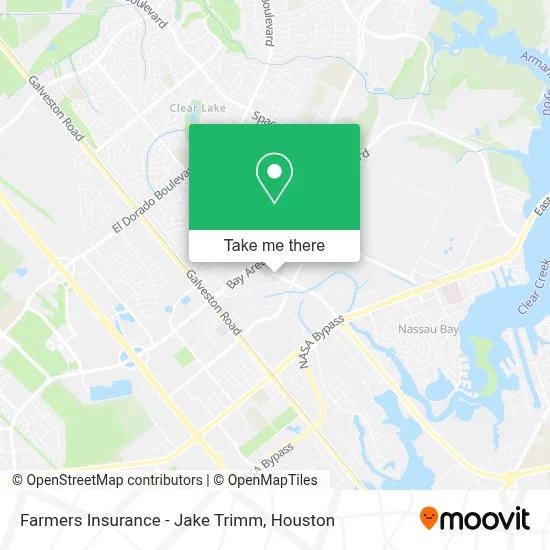 Farmers Insurance - Jake Trimm map