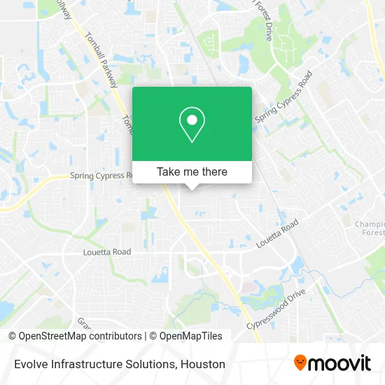 Evolve Infrastructure Solutions map