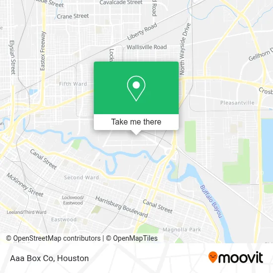 Aaa Box Co map