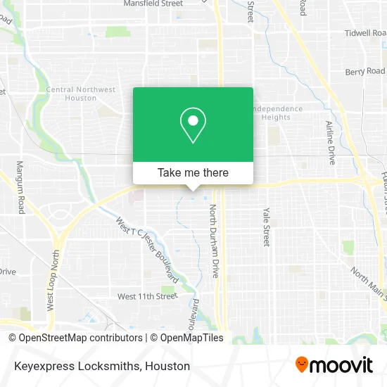 Keyexpress Locksmiths map