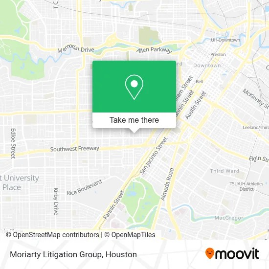Moriarty Litigation Group map