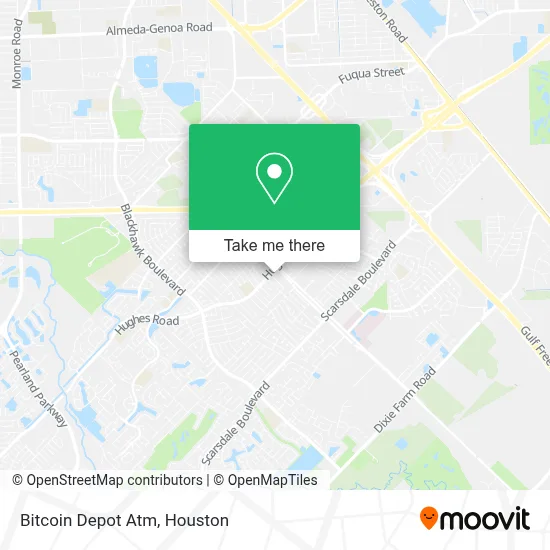 Bitcoin Depot Atm map