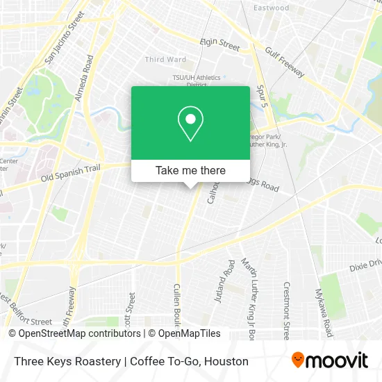 Three Keys Roastery | Coffee To-Go map