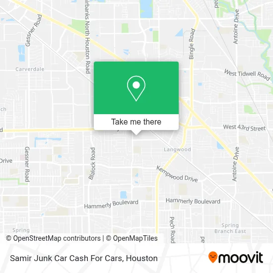 Samir Junk Car Cash For Cars map