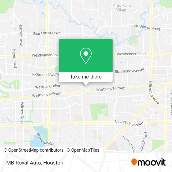 MB Royal Auto map