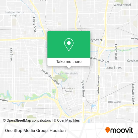 One Stop Media Group map