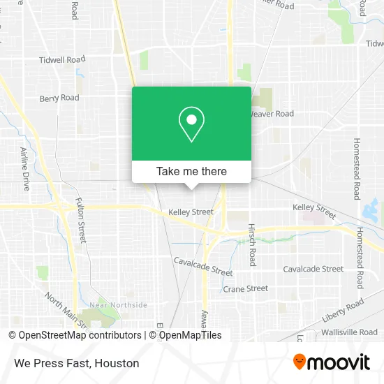 We Press Fast map