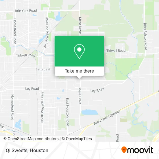 Qi Sweets map