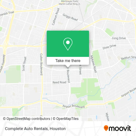 Complete Auto Rentals map
