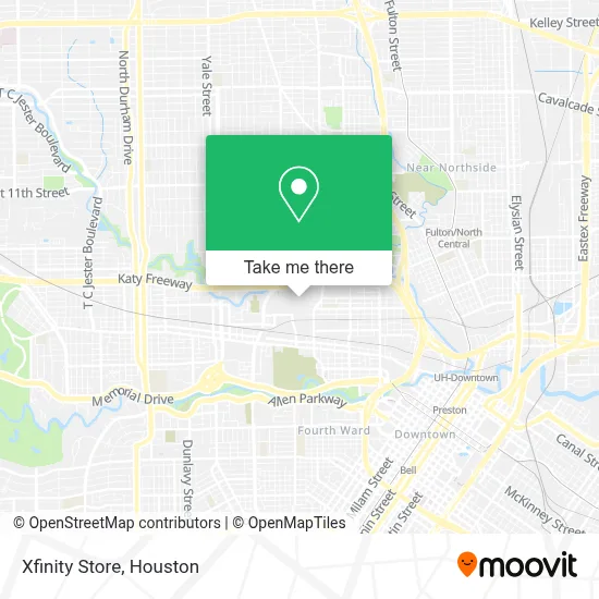 Mapa de Xfinity Store