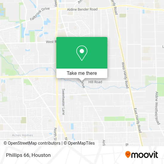 Phillips 66 map