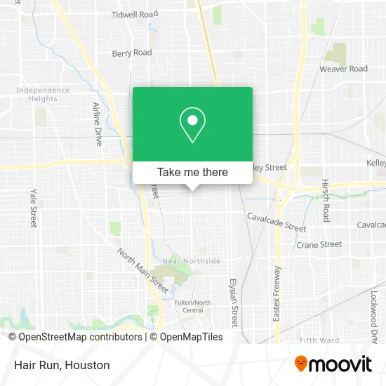 Hair Run map