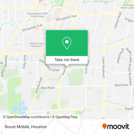 Boost Mobile map
