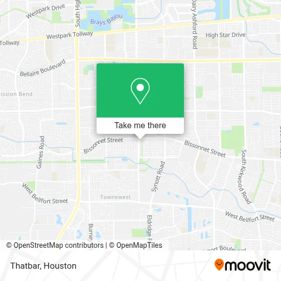 Thatbar map