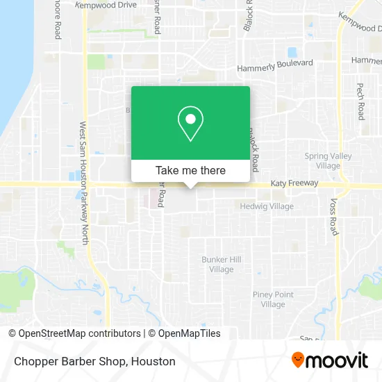 Chopper Barber Shop map