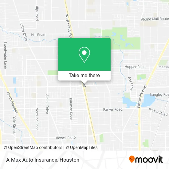 A-Max Auto Insurance map