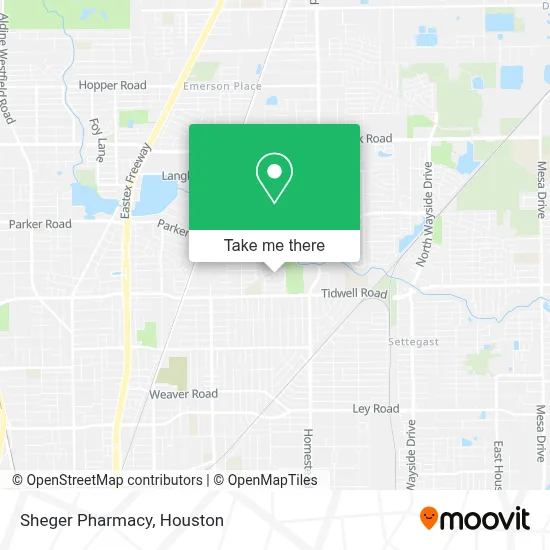 Sheger Pharmacy map