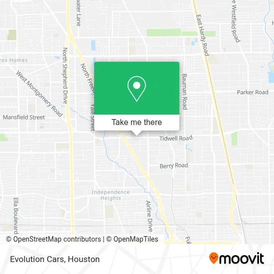 Evolution Cars map