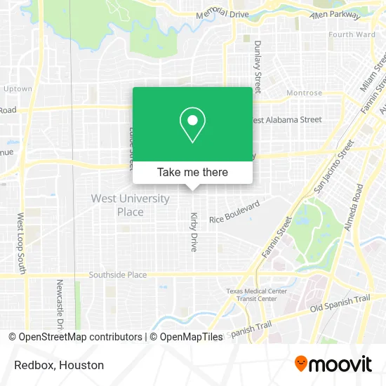 Redbox map