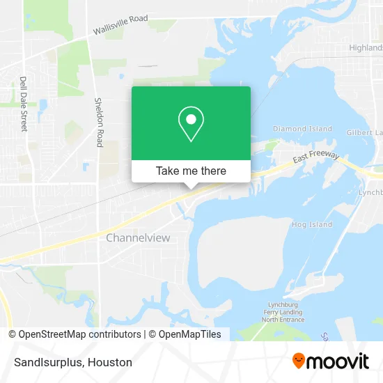 Sandlsurplus map