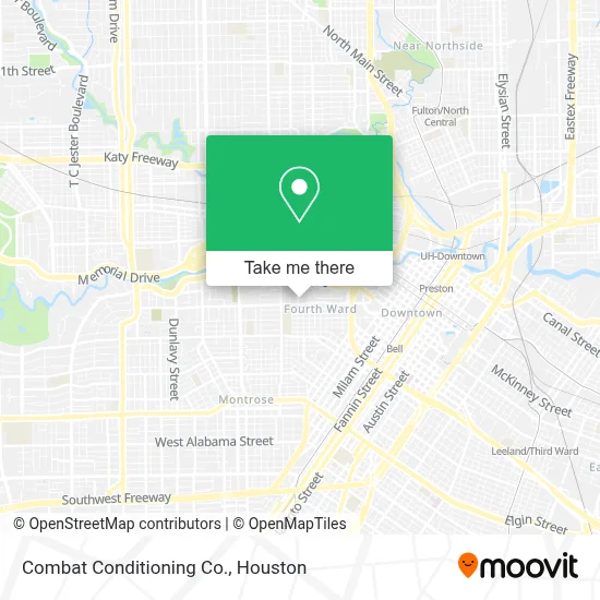 Combat Conditioning Co. map