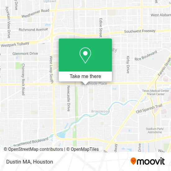 Dustin MA map