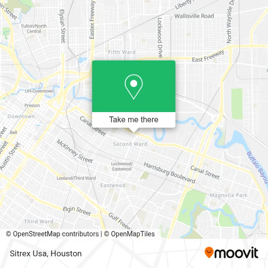 Sitrex Usa map