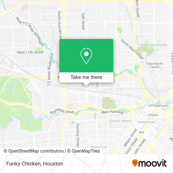 Funky Chicken map