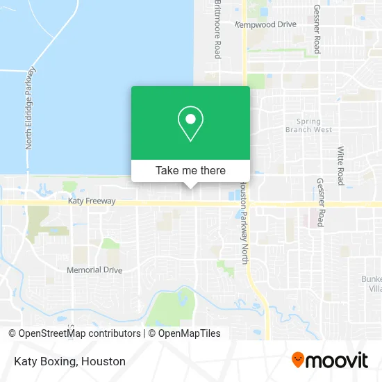 Katy Boxing map