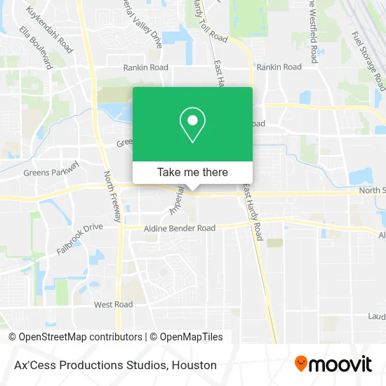 Ax'Cess Productions Studios map
