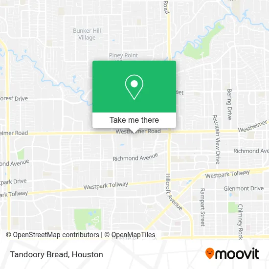 Tandoory Bread map