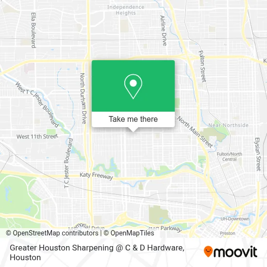 Greater Houston Sharpening @ C & D Hardware map