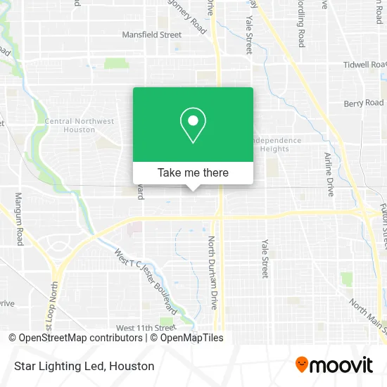 Star Lighting Led map