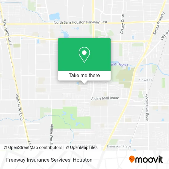 Freeway Insurance Services map