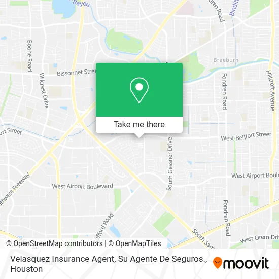 Velasquez Insurance Agent, Su Agente De Seguros. map