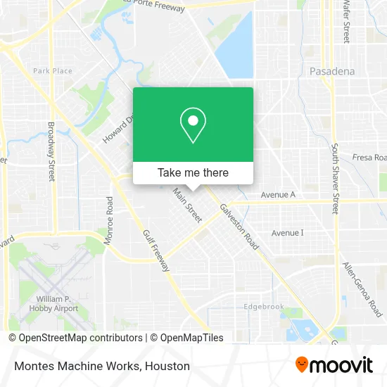 Montes Machine Works map