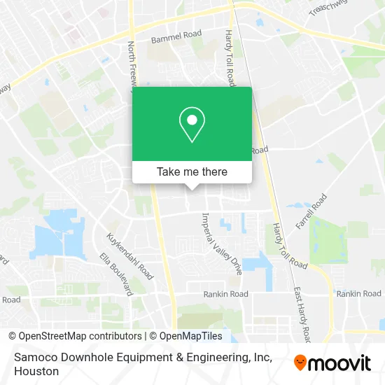 Samoco Downhole Equipment & Engineering, Inc map