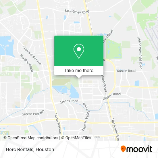 Herc Rentals map
