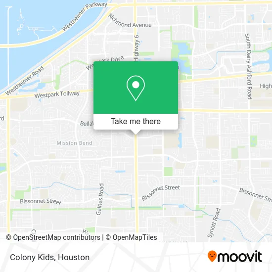 Colony Kids map