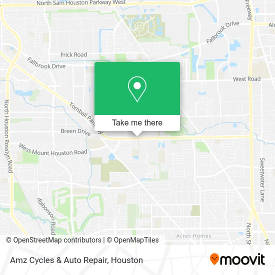 Amz Cycles & Auto Repair map