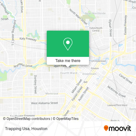 Trapping Usa map