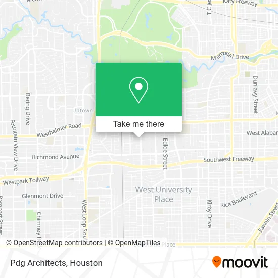Pdg Architects map